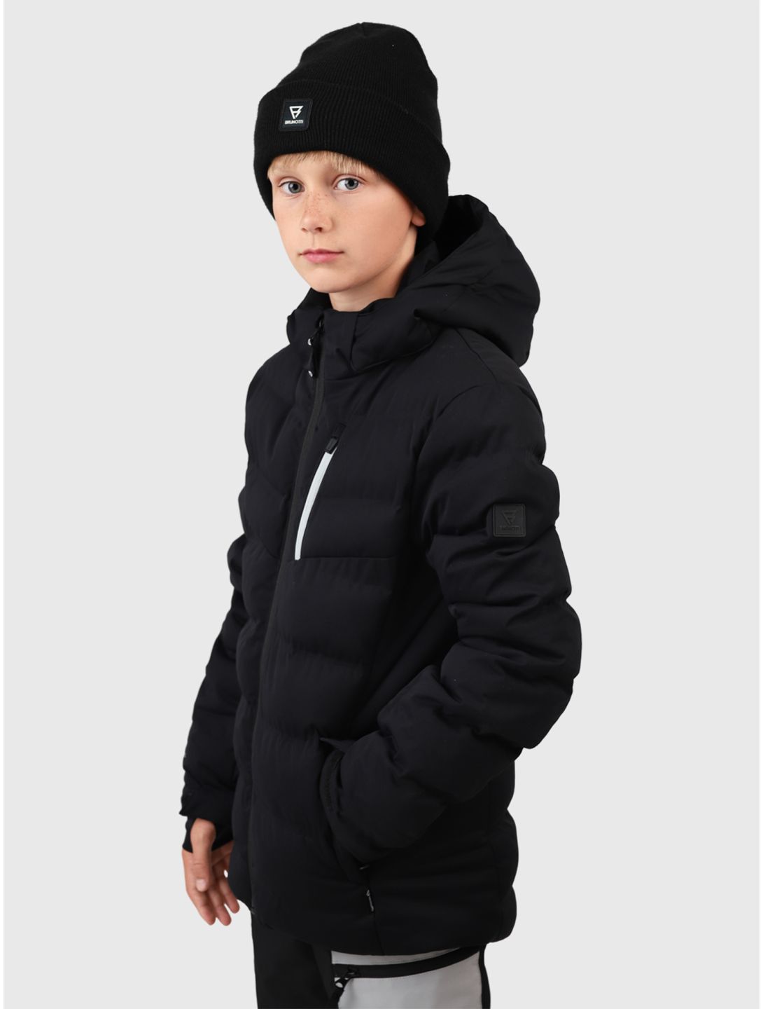 Brunotti, Sanclairy ski-jas kinderen Black zwart 