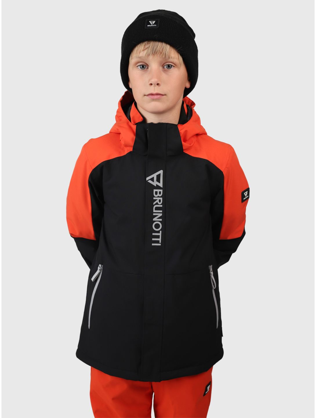 Brunotti, Sheldony ski-jas kinderen Black zwart 