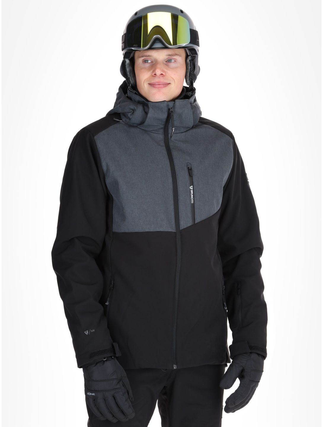 Brunotti, Twinstroke AC Softshell jas heren Black Zwart 