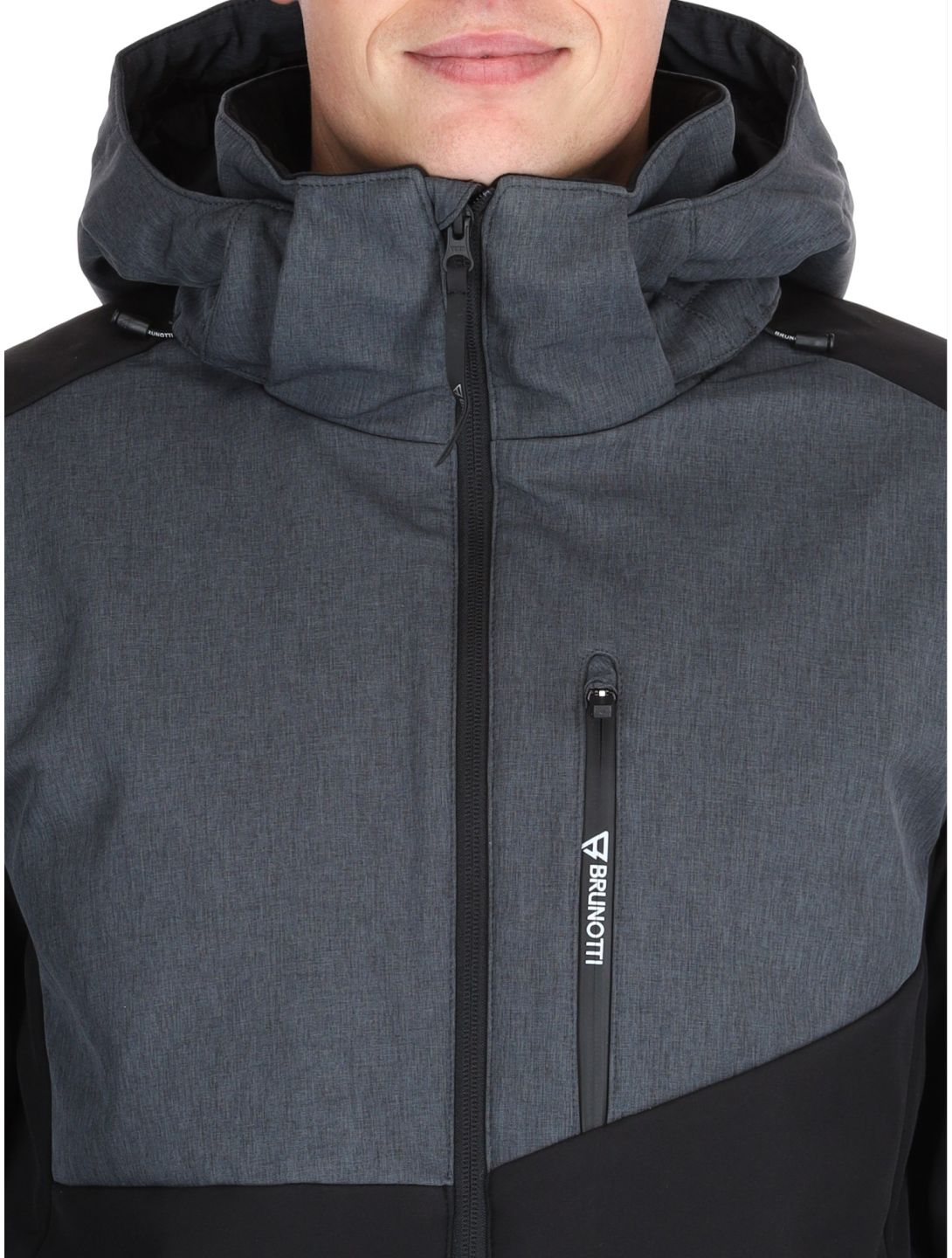 Brunotti, Twinstroke AC Softshell jas heren Black Zwart 