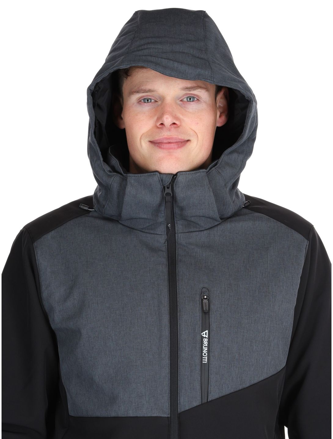 Brunotti, Twinstroke AC Softshell jas heren Black Zwart 