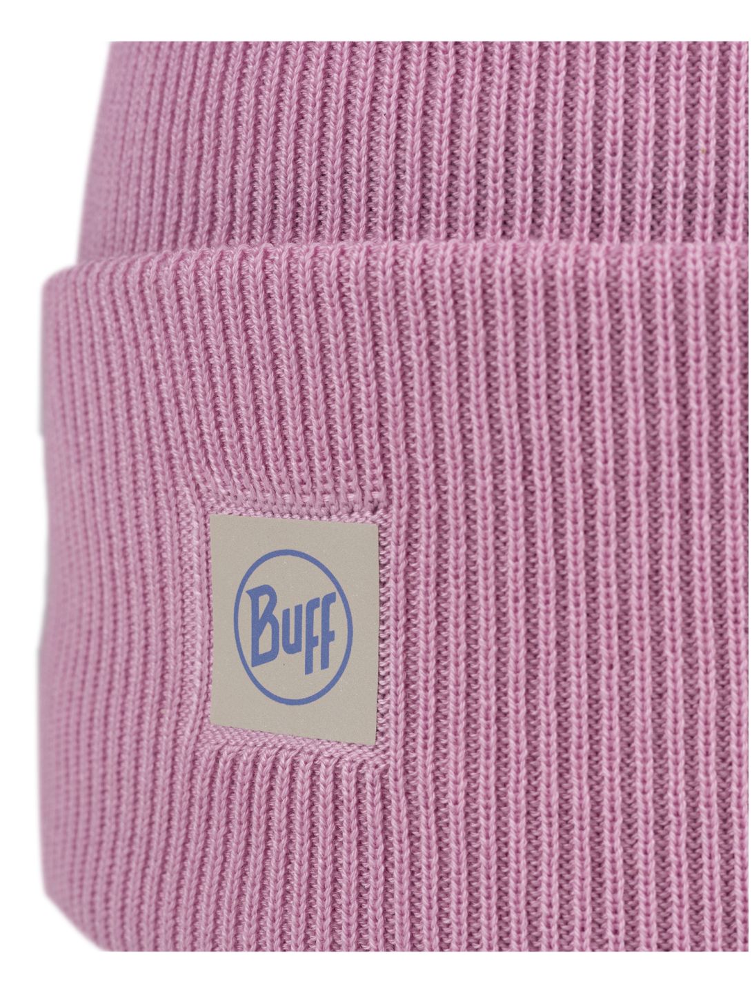 Buff, Crossknit Beanie muts unisex Camelia roze 