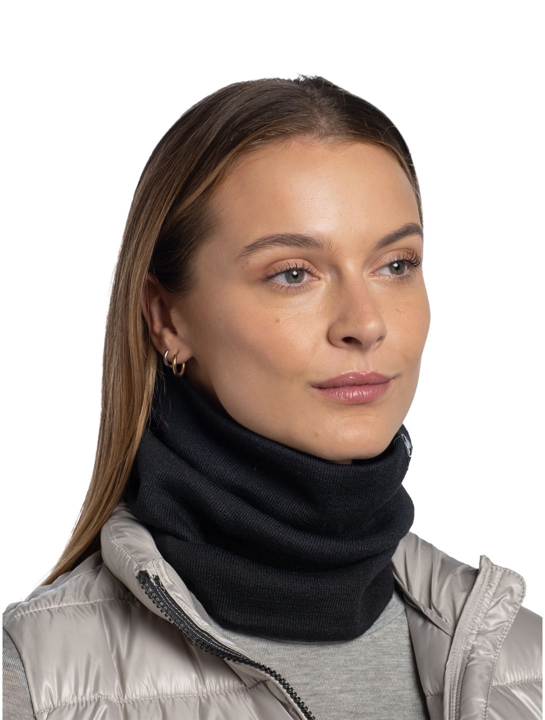 Buff, Lilon sjaal unisex Black zwart 