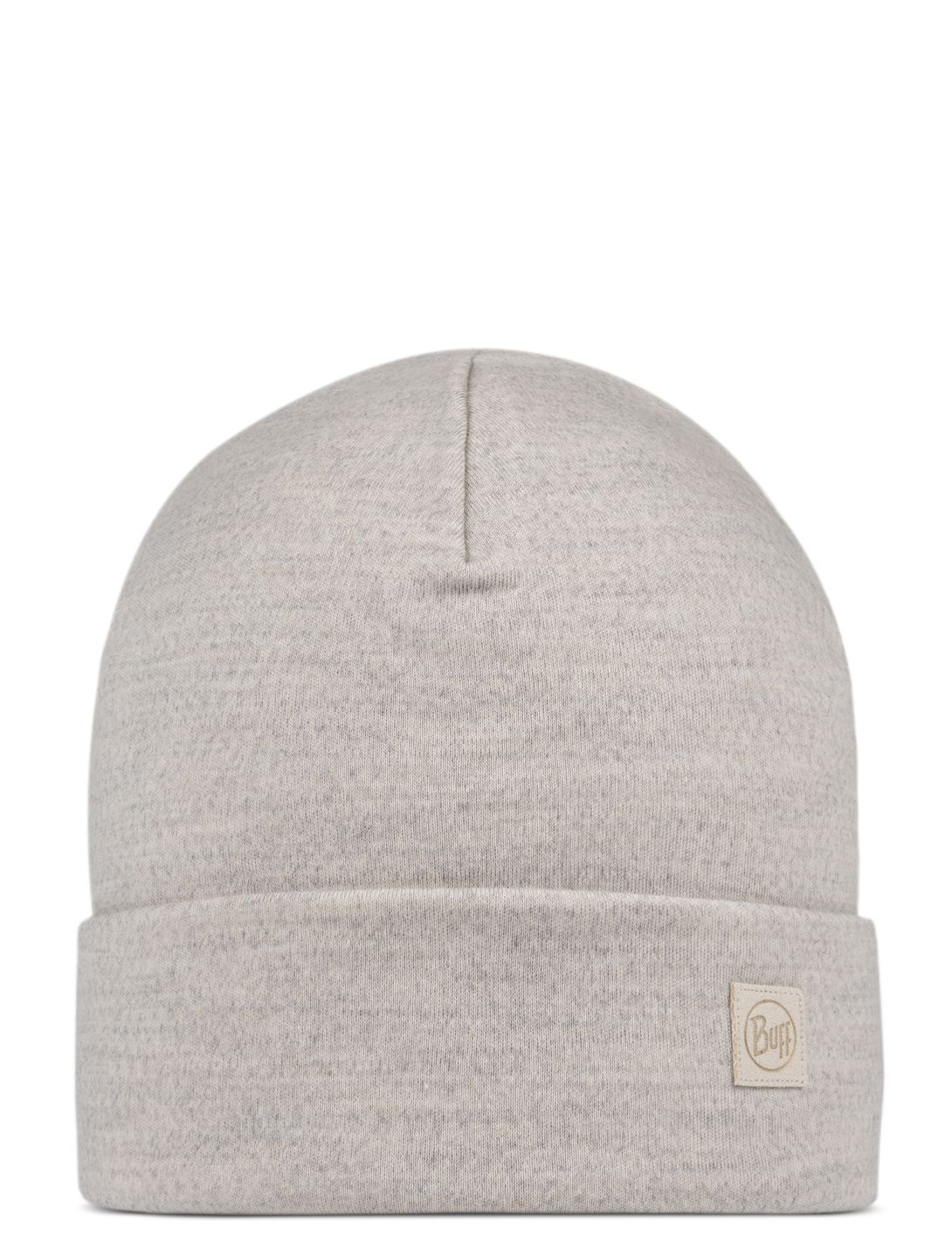 Buff, Merino Heavyweight Beanie muts unisex Solid Cloud beige 