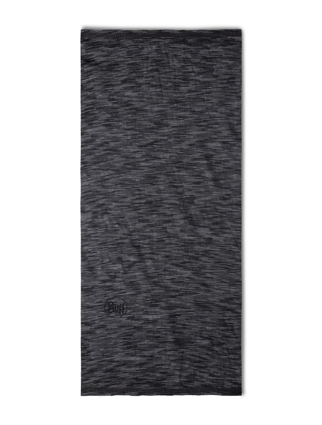 Buff, Merino Lightweight sjaal kinderen Graphite Multistripes grijs 