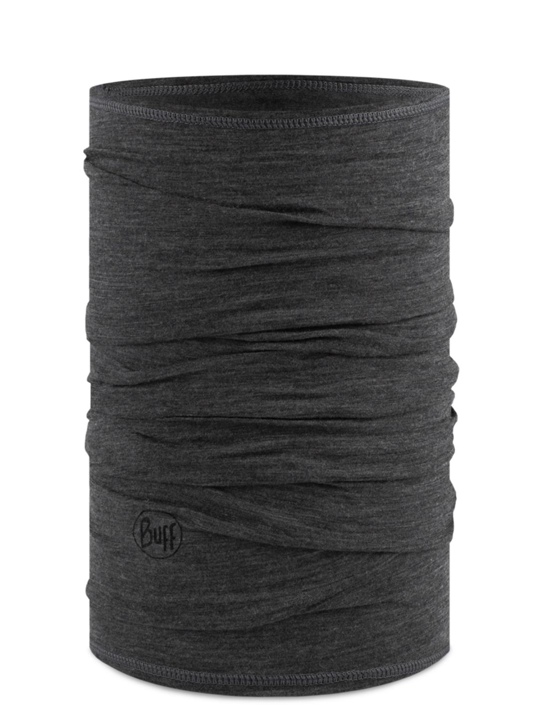 Buff, Merino Lightweight sjaal unisex Solid Grey grijs 