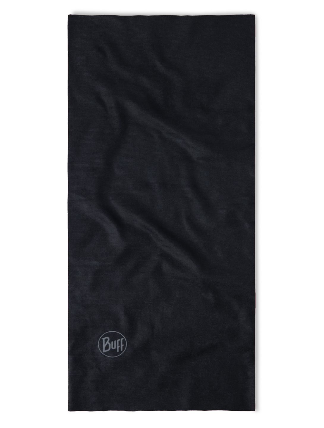 Buff, Original Ecostretch sjaal kinderen Solid Black zwart 