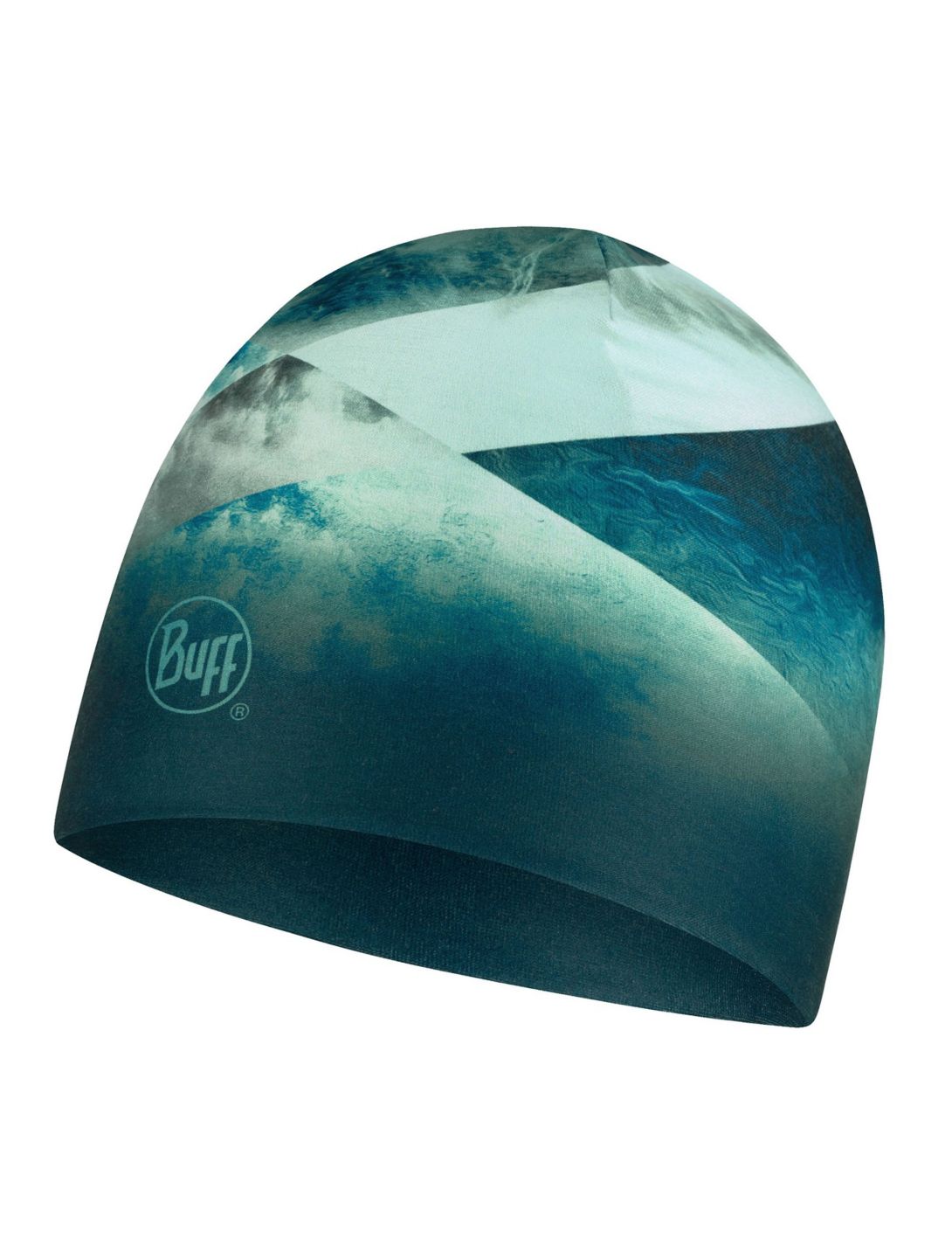 Buff, Hat muts unisex ethereal aqua blauw 