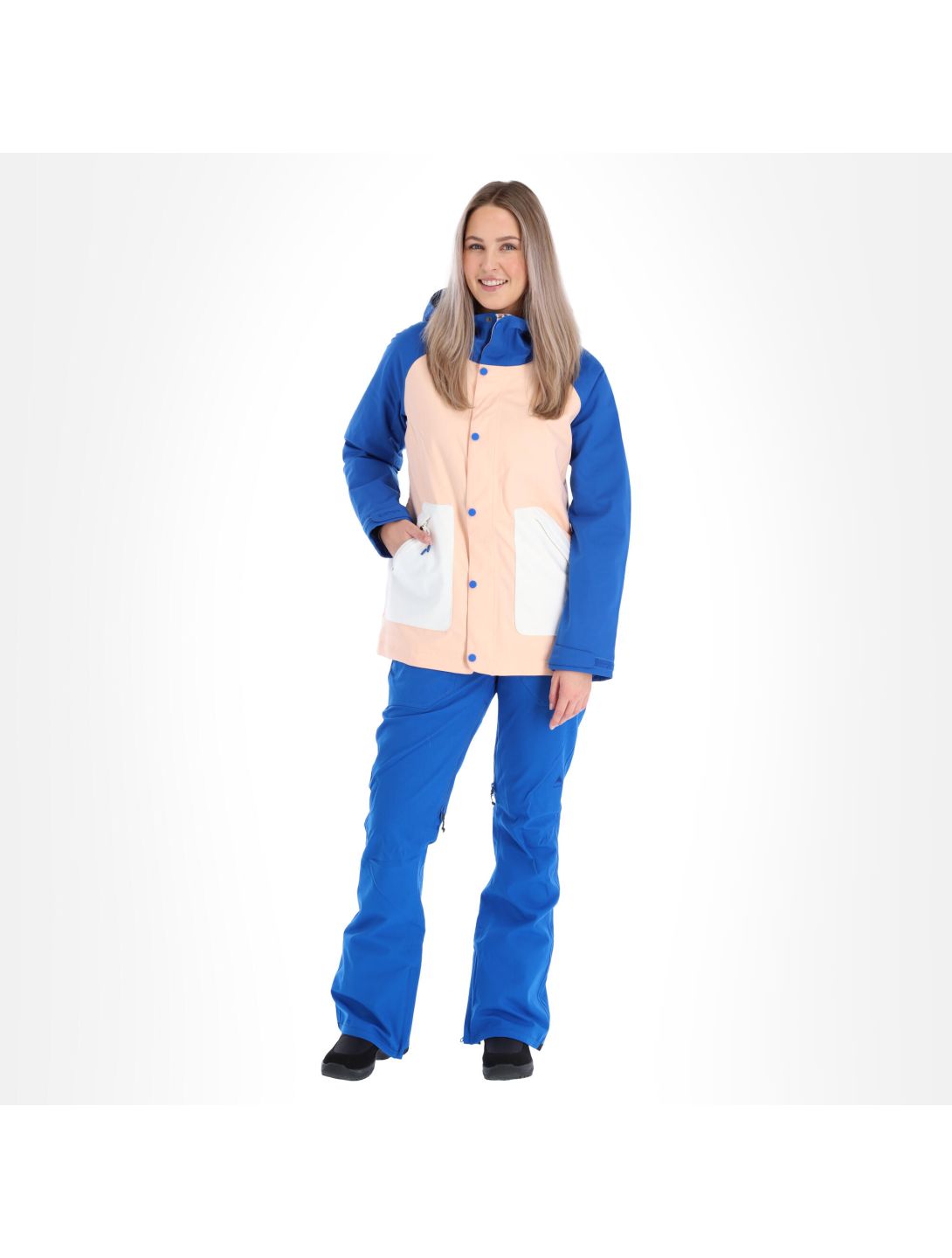 Burton, Eastfall ski-jas dames Blauw