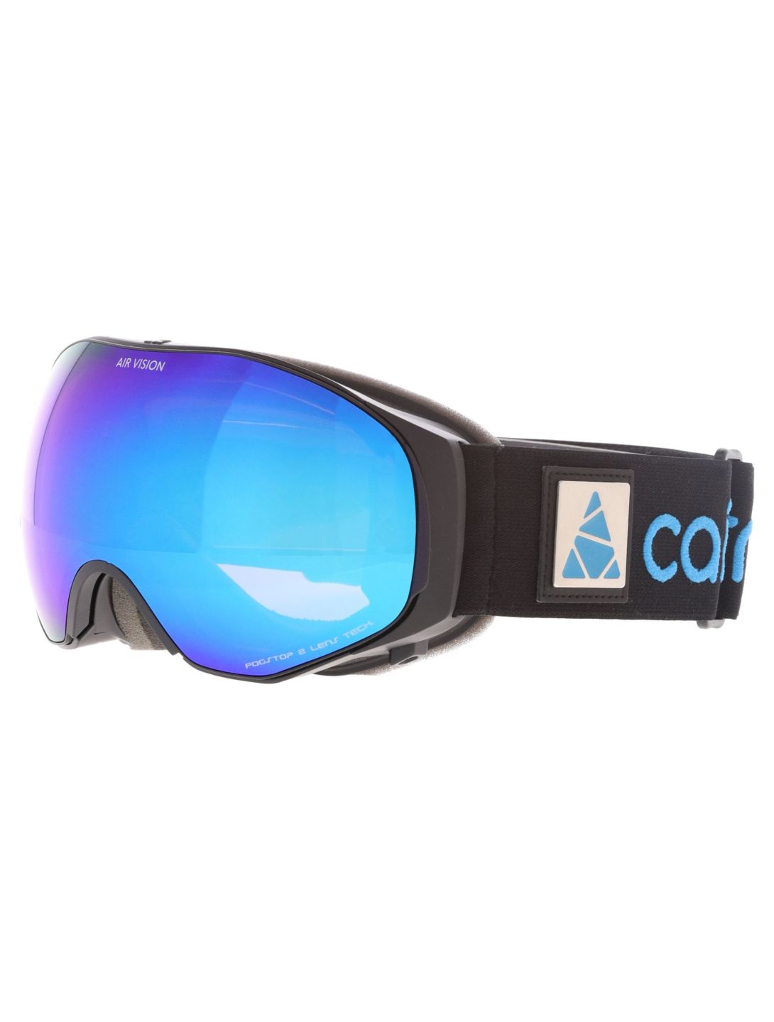 Cairn, Air Vision OTG PA Goggles unisex Mat Black Blue Blauw, Zwart 