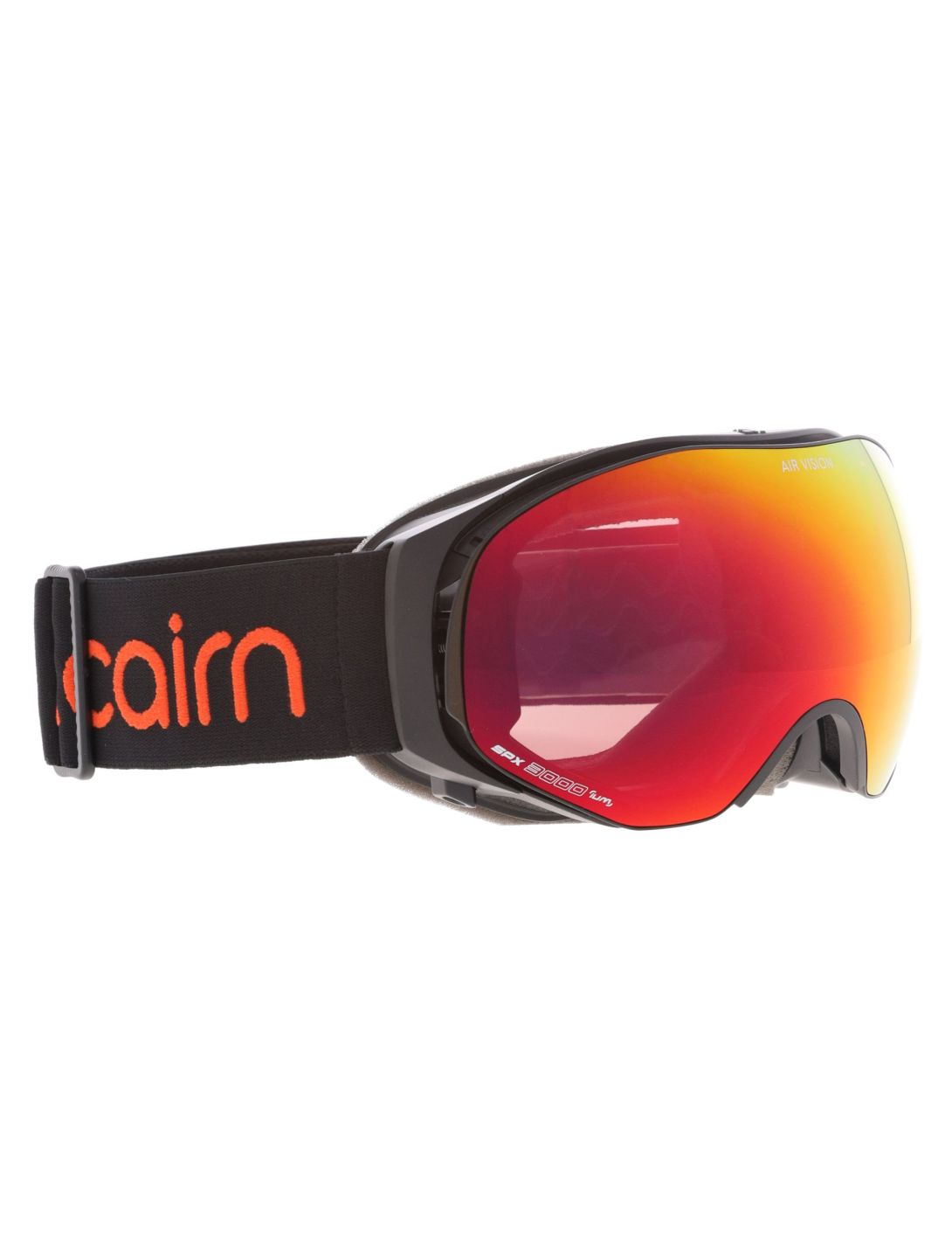 Cairn, Air Vision OTG PA Goggles unisex Mat Black Orange Oranje, Zwart 