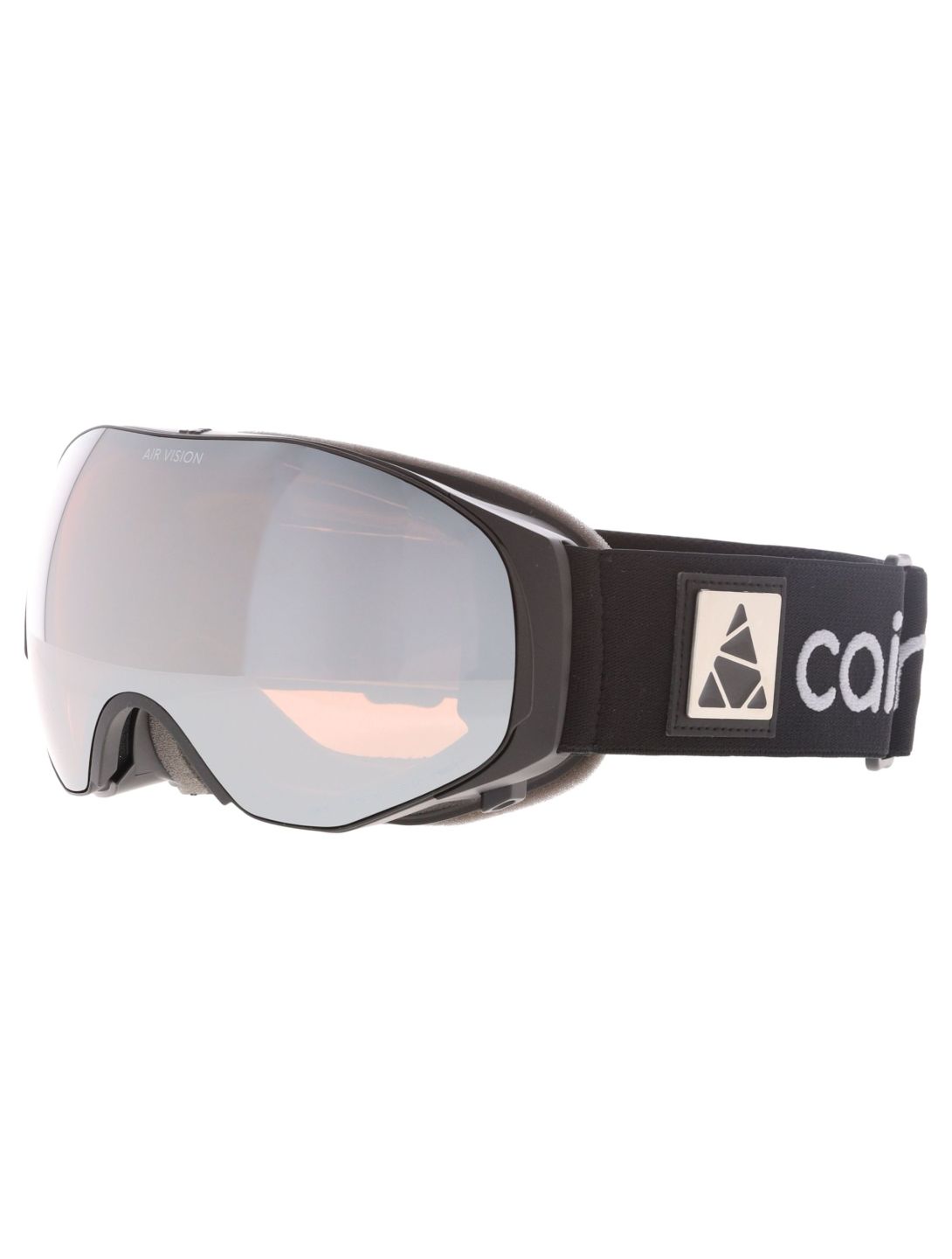 Cairn, Air Vision OTG PA Goggles unisex Mat Black Silver Zilver, Zwart 