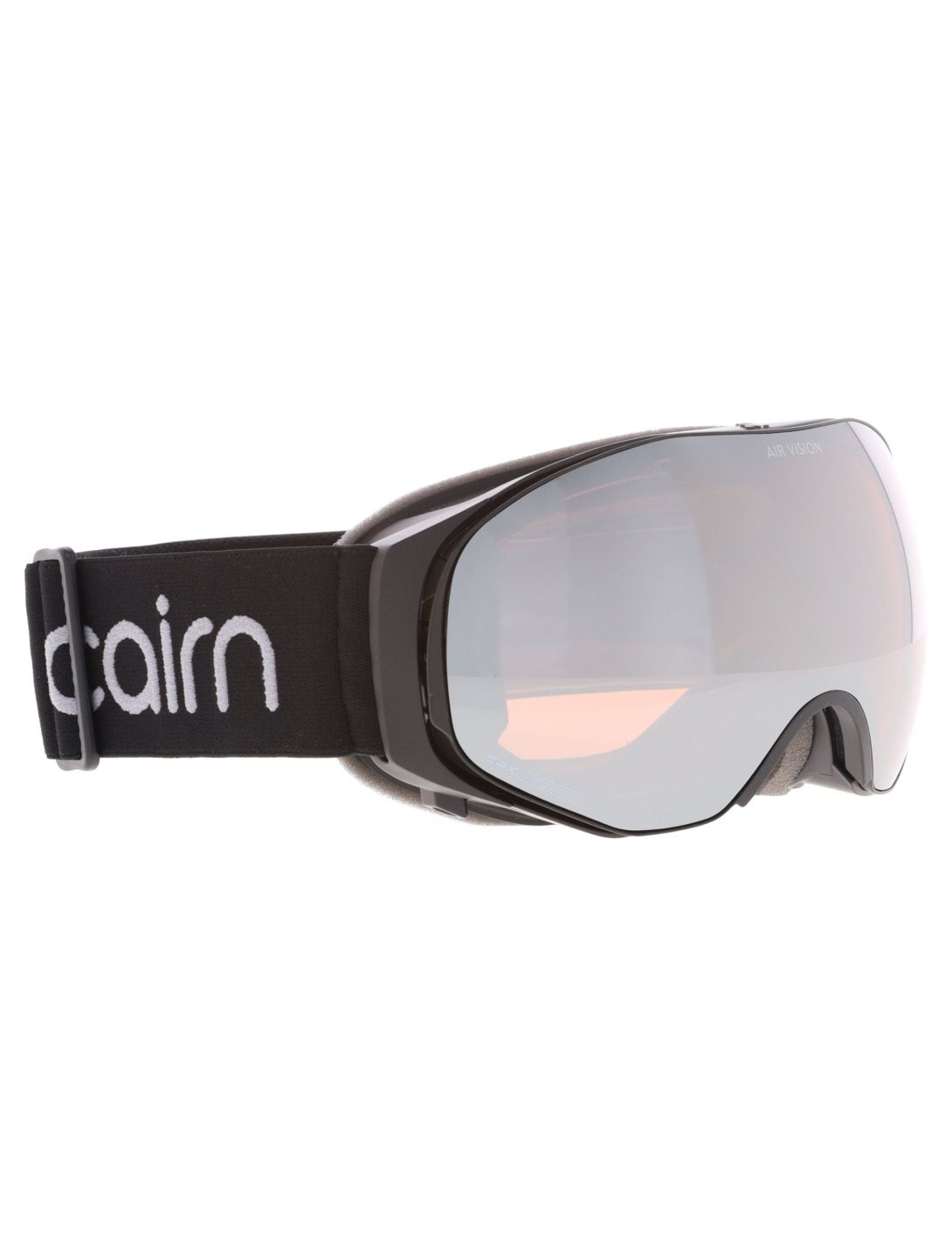 Cairn, Air Vision OTG PA Goggles unisex Mat Black Silver Zilver, Zwart 