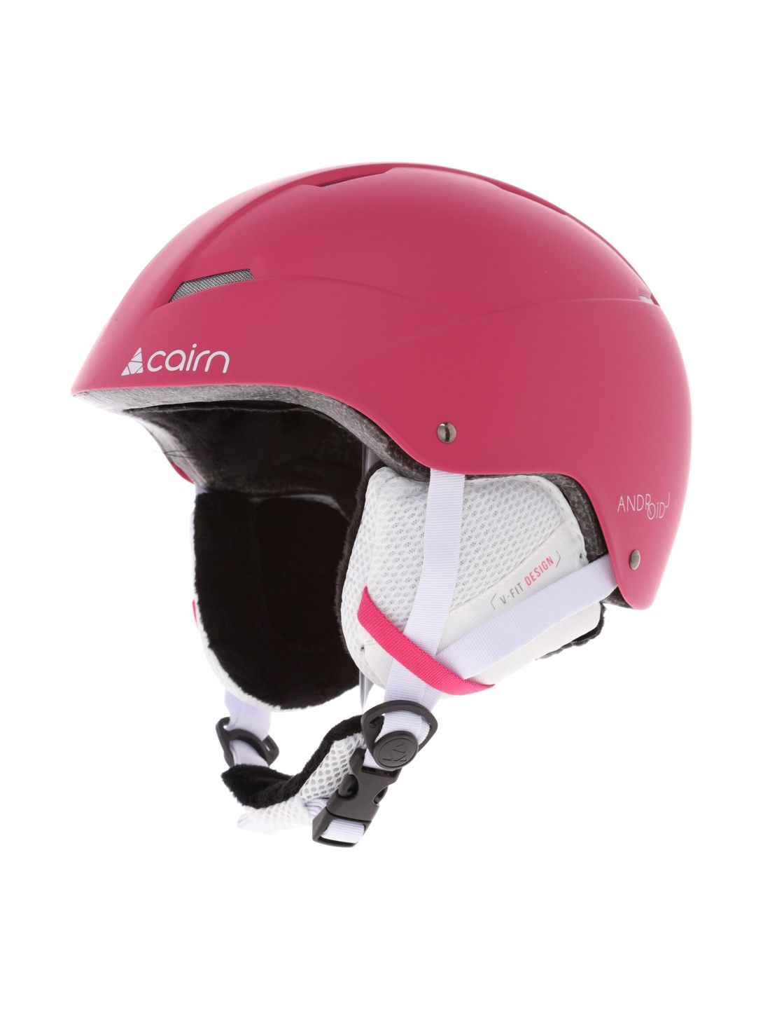 Cairn, Android J skihelm kinderen mat fluo fuchsia roze 