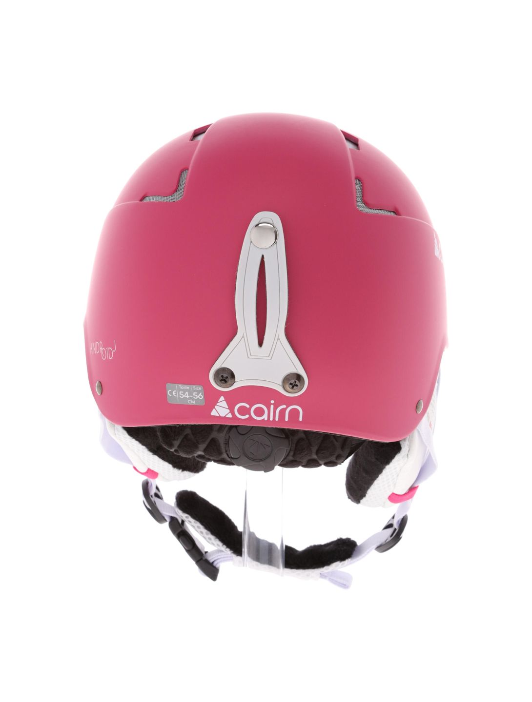 Cairn, Android J skihelm kinderen mat fluo fuchsia roze 