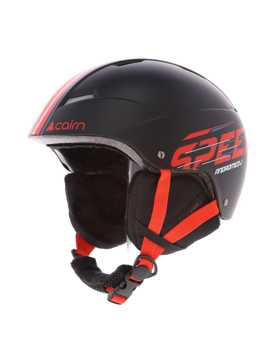 Cairn, Andromed J skihelm kinderen red speed zwart 