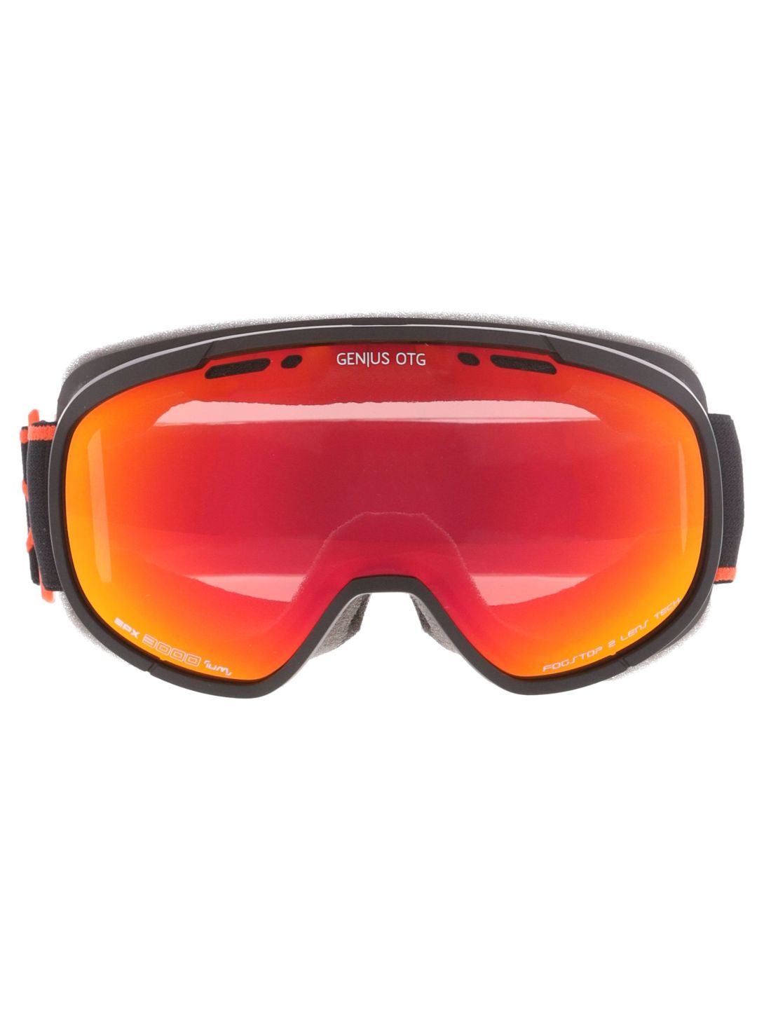 Cairn, Genius OTG PA Goggles unisex Mat Black Orange Oranje, Zwart 