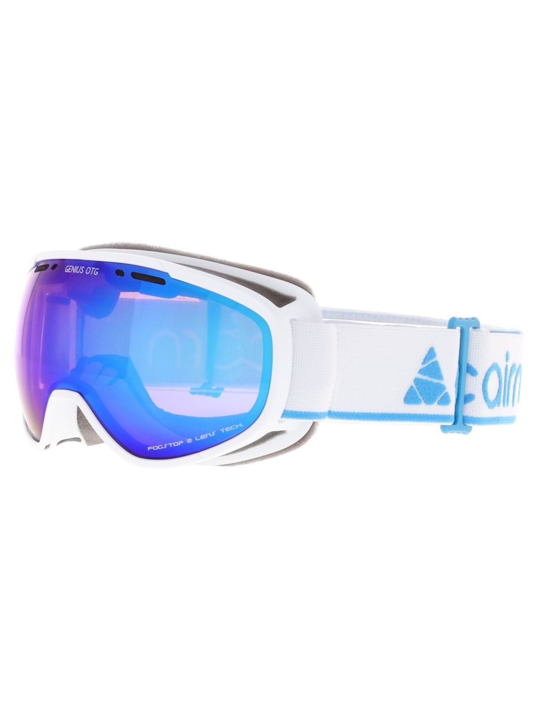 Cairn, Genius OTG PA Goggles unisex Mat White Blue Blauw, Wit 