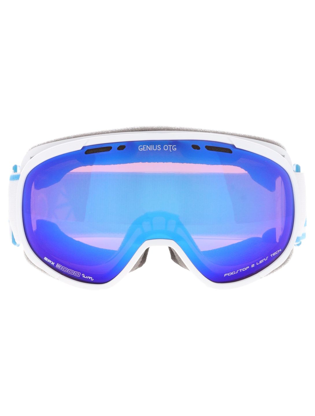 Cairn, Genius OTG PA Goggles unisex Mat White Blue Blauw, Wit 