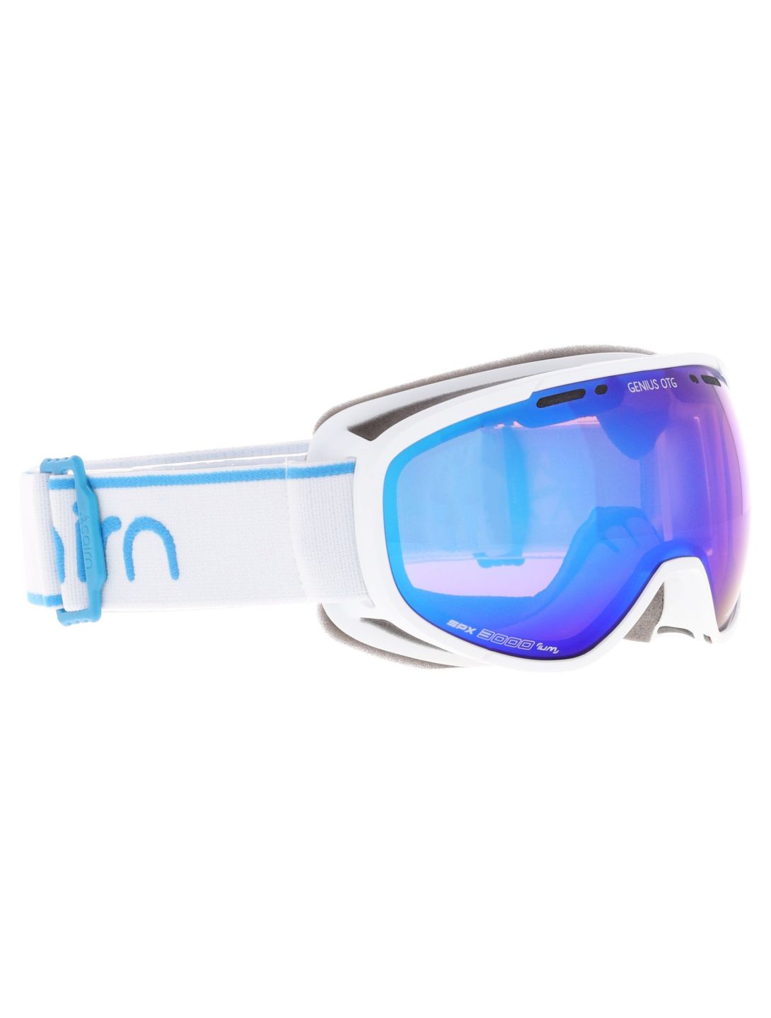 Cairn, Genius OTG PA Goggles unisex Mat White Blue Blauw, Wit 