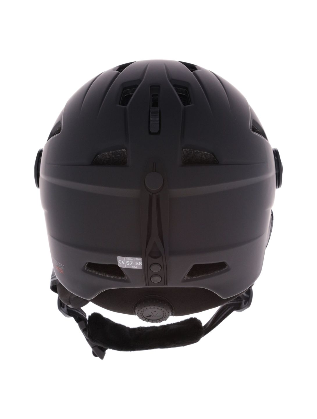 Cairn, Impulse Visor Photochromic skihelm met vizier unisex Mat Black zwart 