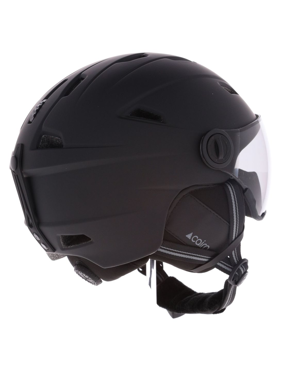 Cairn, Impulse Visor Photochromic skihelm met vizier unisex Mat Black zwart 