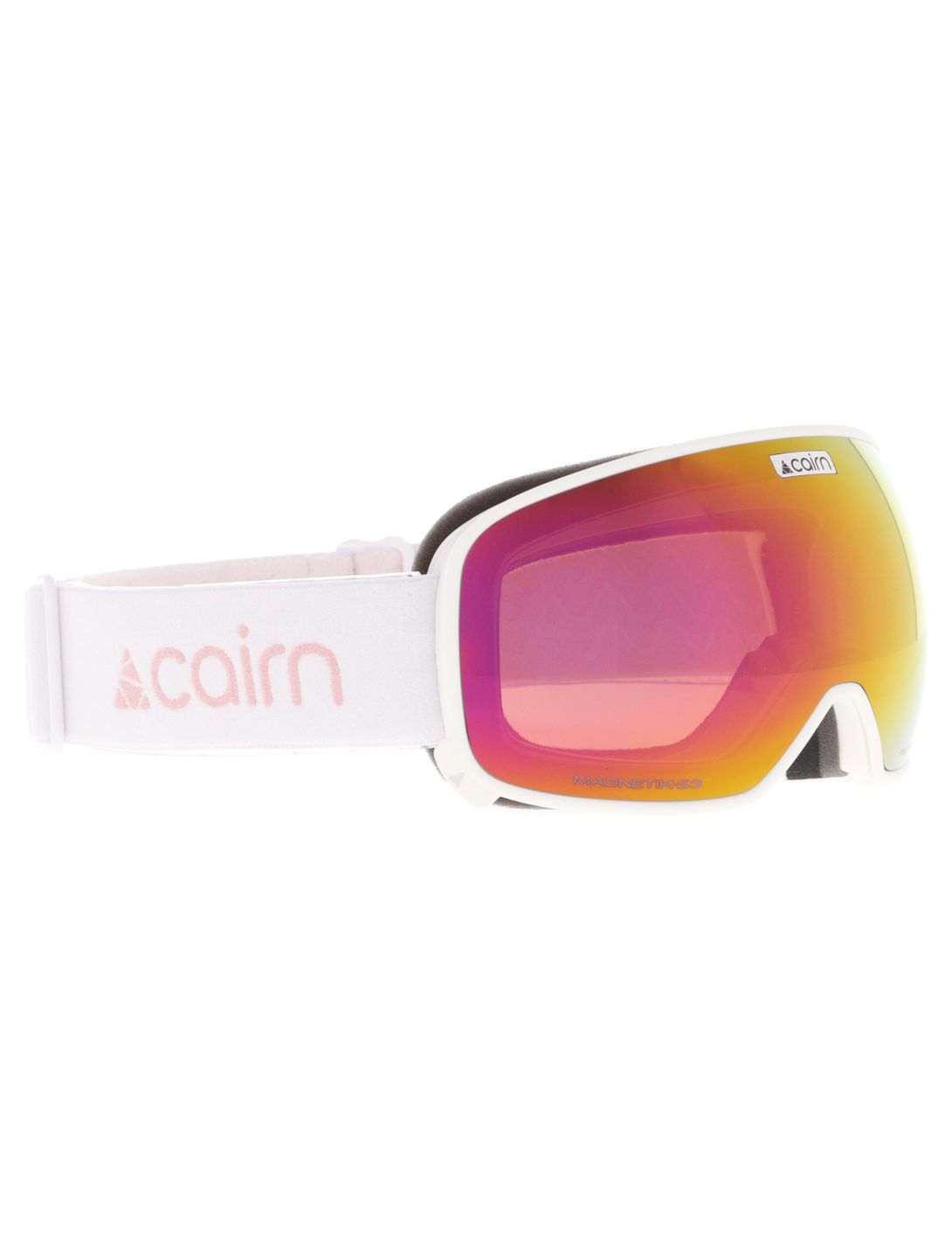 Cairn, Magnetik skibril extra lens unisex Mat White Dust wit 