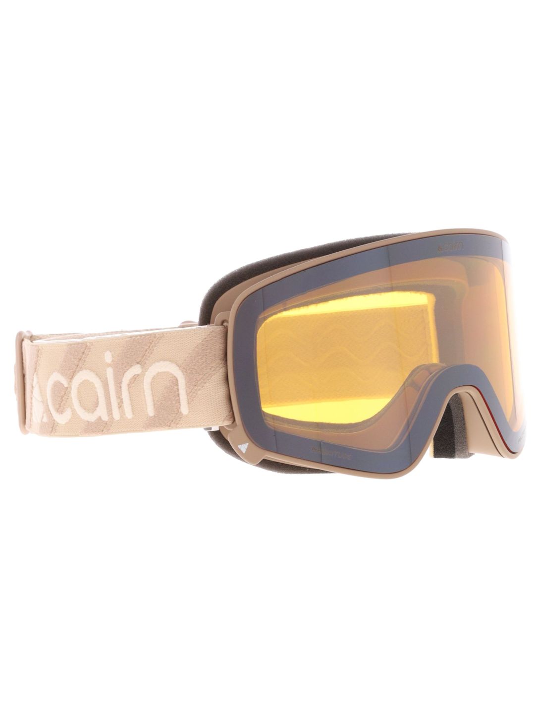 Cairn, Magnitude skibril extra lens unisex Mat Biscuit beige 