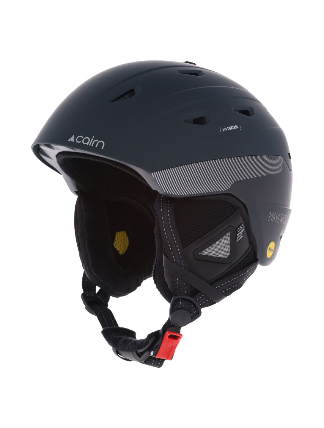 Cairn, Maverick Mips skihelm unisex Mat Metallic Graphite Blue blauw 