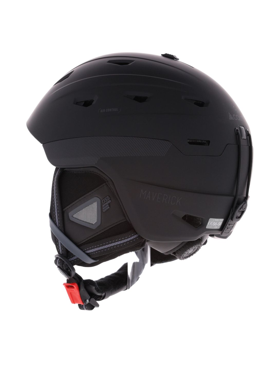 Cairn, Maverick skihelm unisex Mat Black zwart 