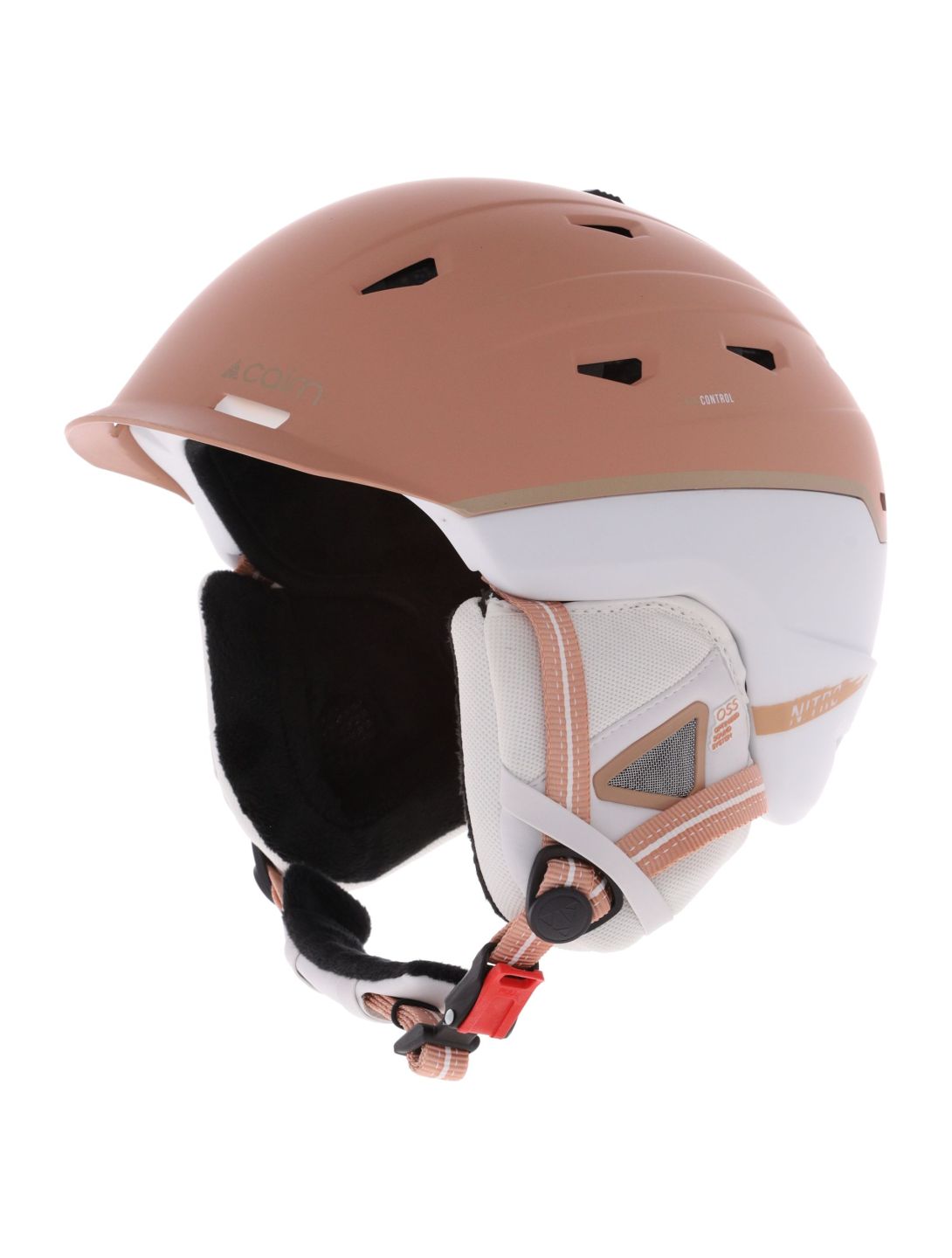 Cairn, Nitro skihelm unisex Mat Latte White beige, wit 