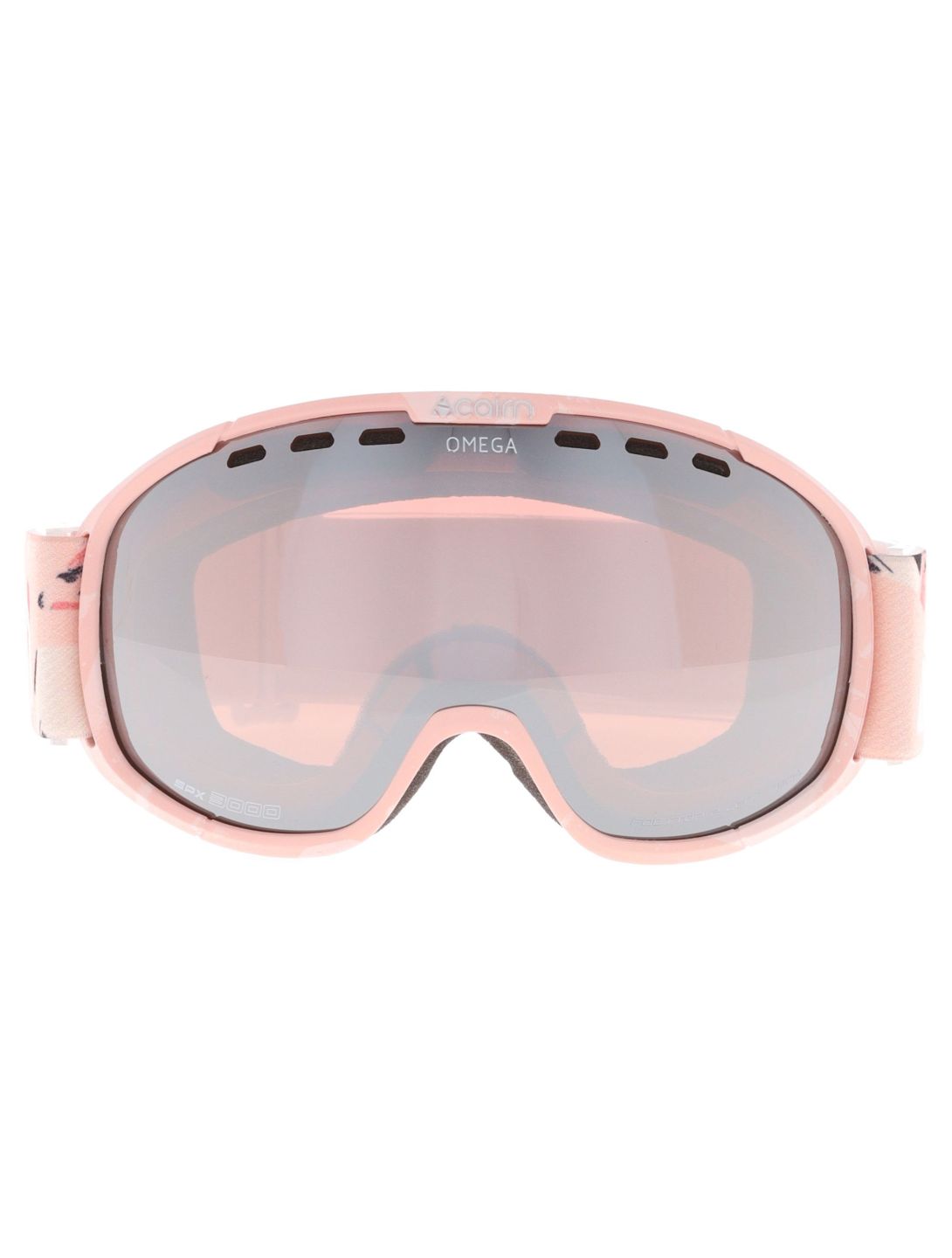 Cairn, Omega skibril unisex Powder Pink Fragment roze 