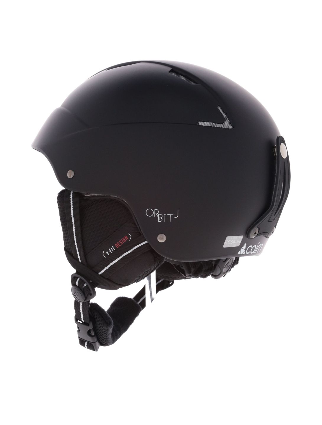 Cairn, Orbit J skihelm kinderen Mat Black zwart 