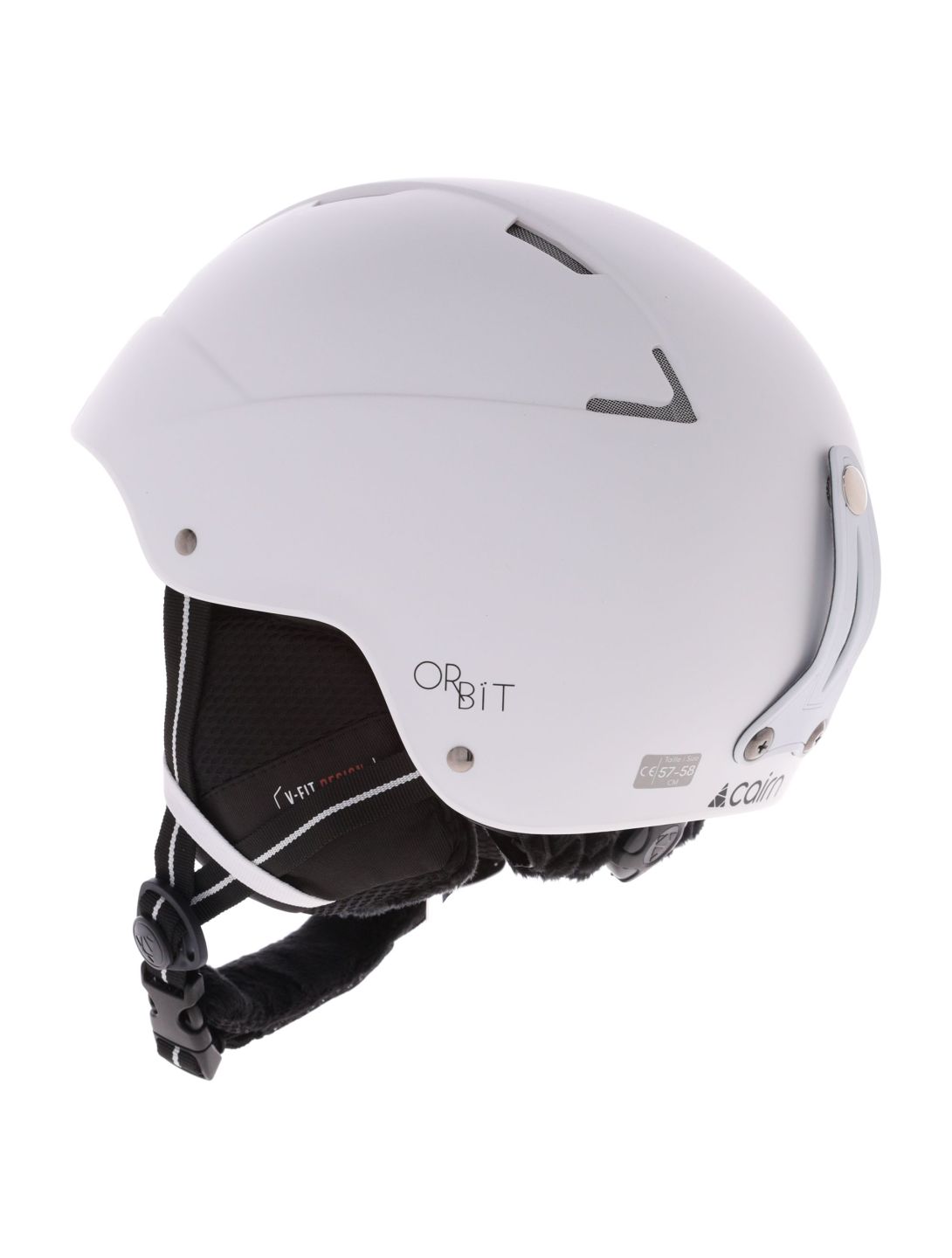 Cairn, Orbit skihelm unisex Mat White wit 