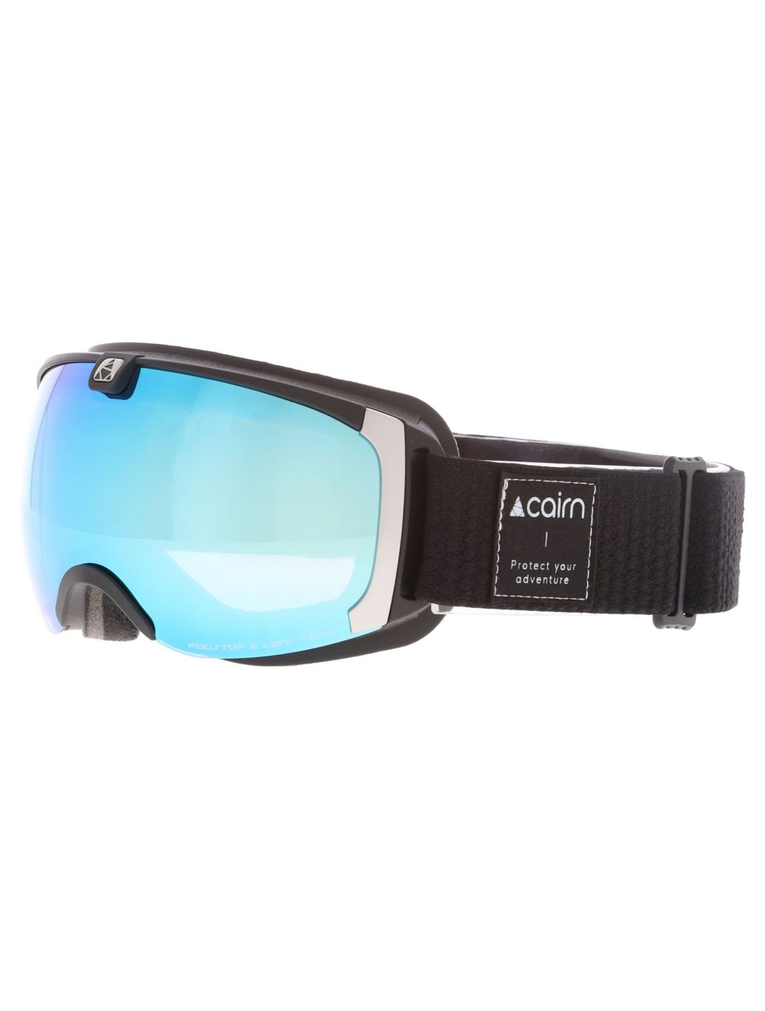 Cairn, Pearl PA Goggles unisex Mat Black Ice Blue Blauw, Zwart 