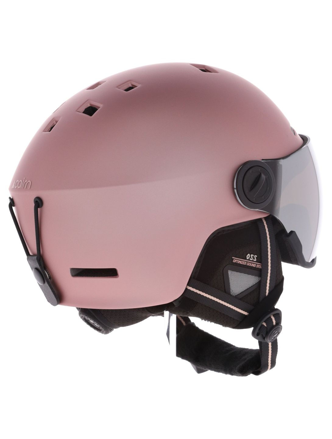 Cairn, Reflex Visor OA Vizierhelmen unisex Mat Metallic Dust Roze 