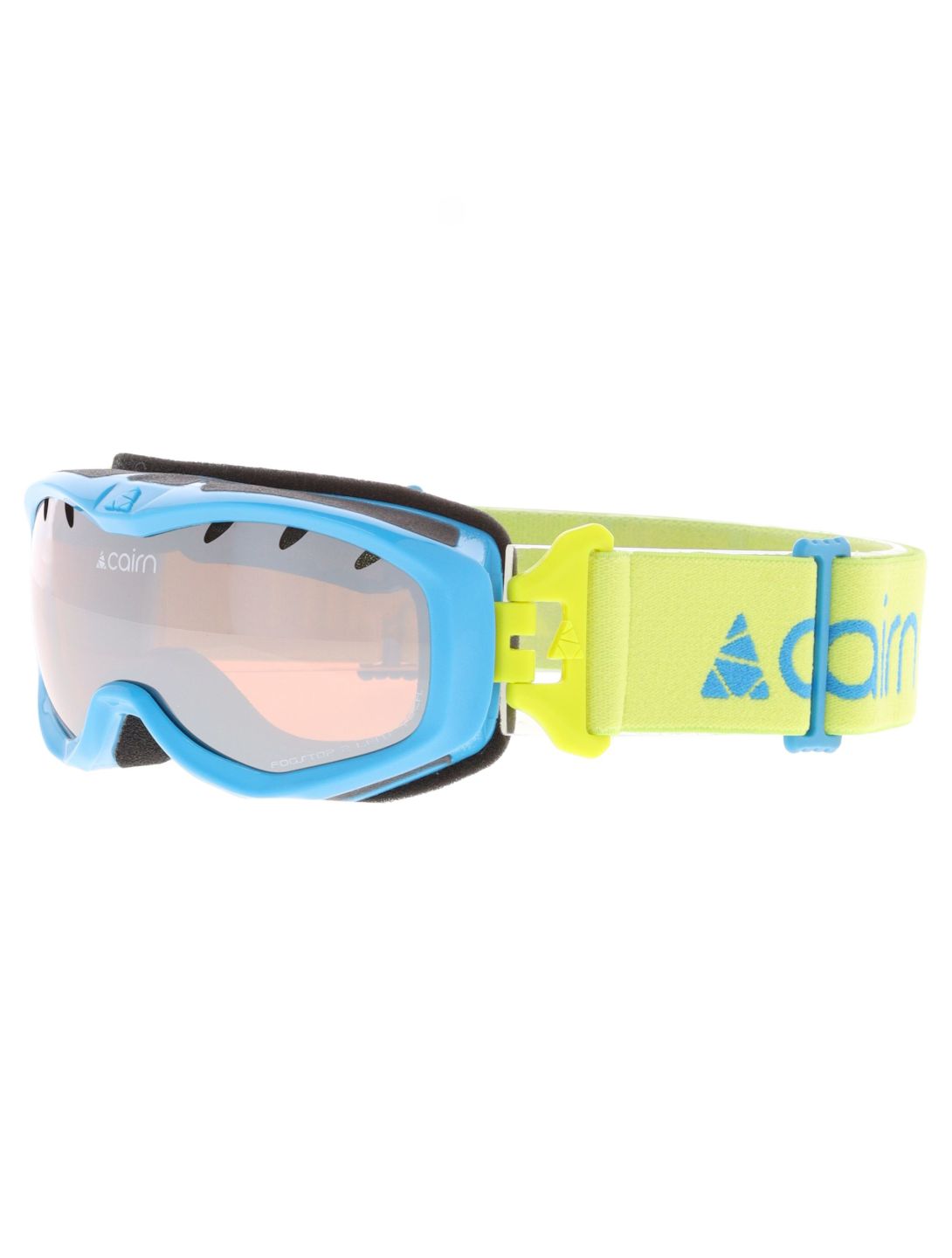 Cairn, Rush SPX3 PA Goggles kinderen Shiny Azure Lemon Blauw, Groen 