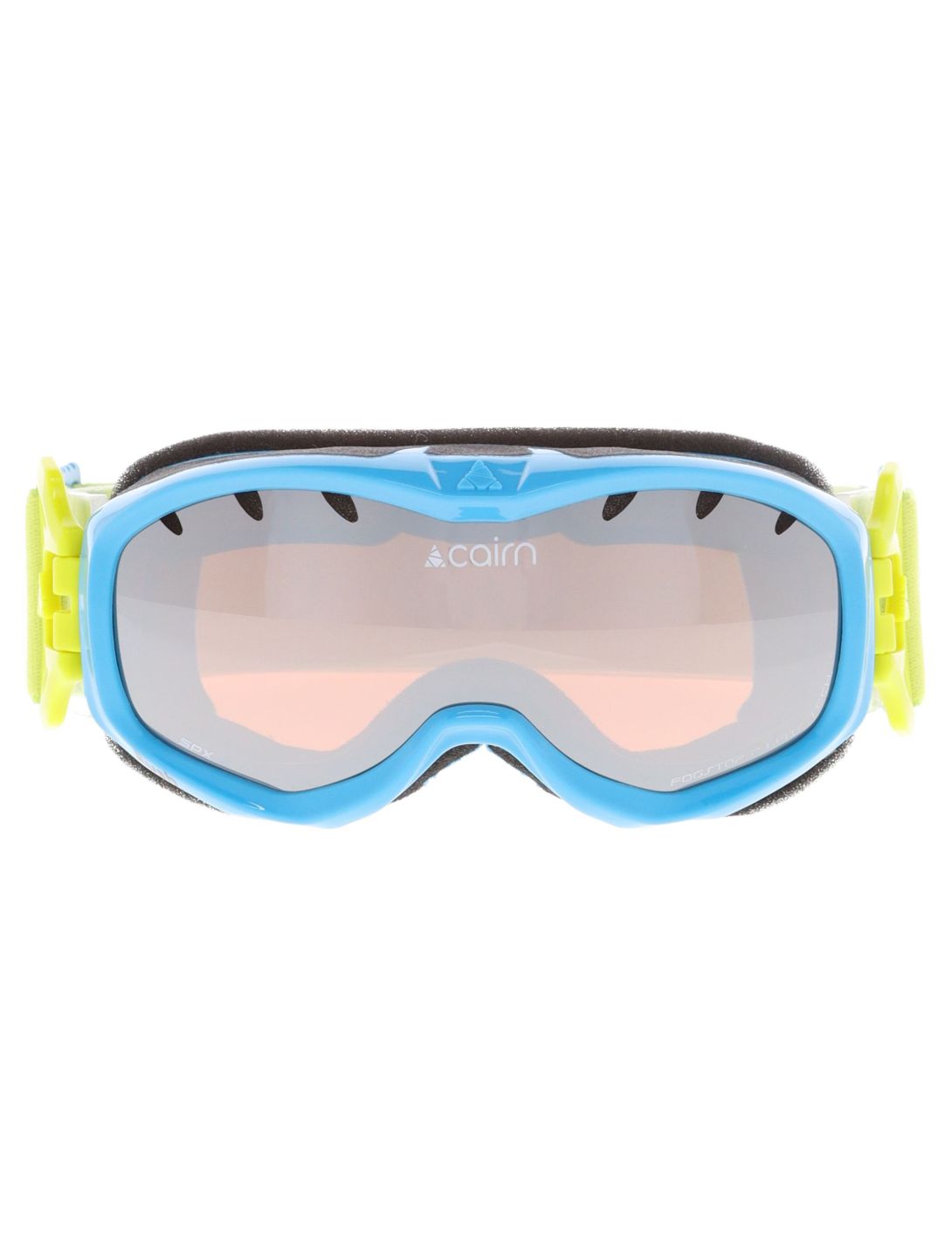 Cairn, Rush SPX3 PA Goggles kinderen Shiny Azure Lemon Blauw, Groen 