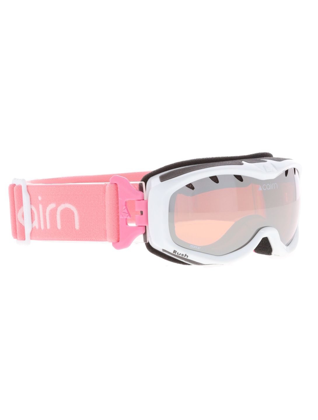 Cairn, Rush SPX3 skibril kinderen Shiny White Candy Pink roze, wit 