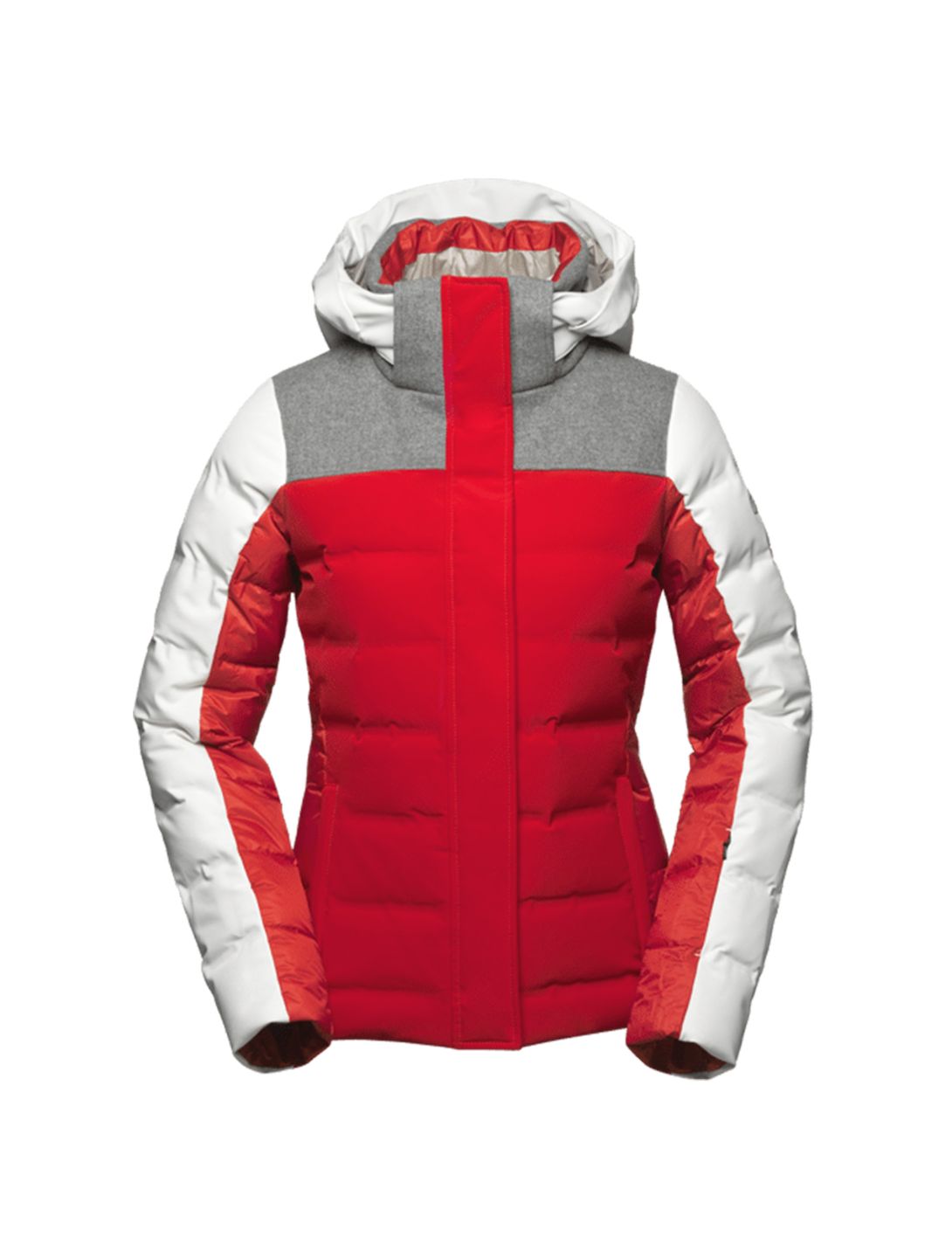 Capranea, Theia ski-jas dames Red Chilles rood 