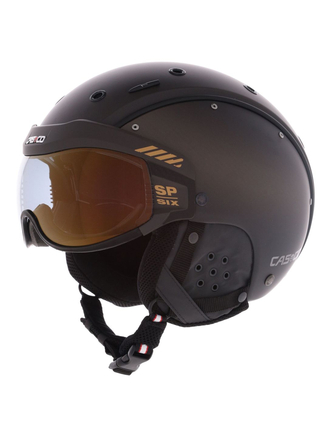 Casco, SP-6 skihelm met vizier unisex Brown Gradient bruin 