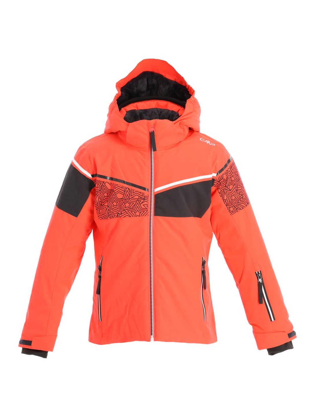 CMP, 30W0005 ski-jas kinderen fluo Rood