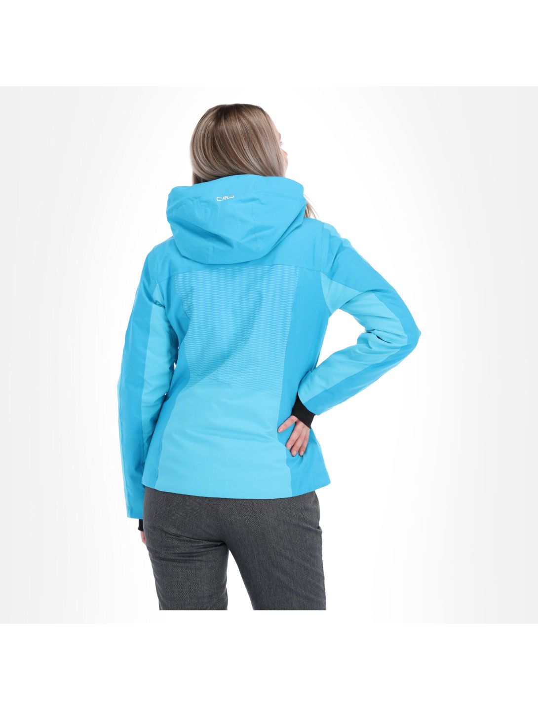 CMP, 30W0576 softshell ski-jas dames turquoise Blauw