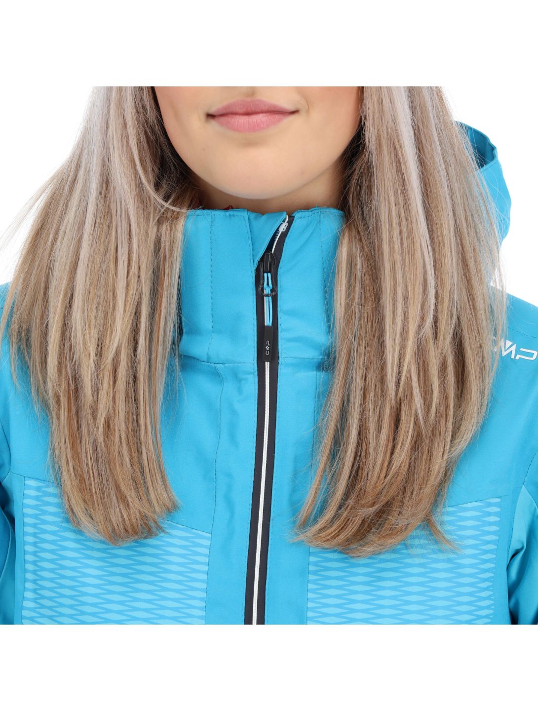 CMP, 30W0576 softshell ski-jas dames turquoise Blauw