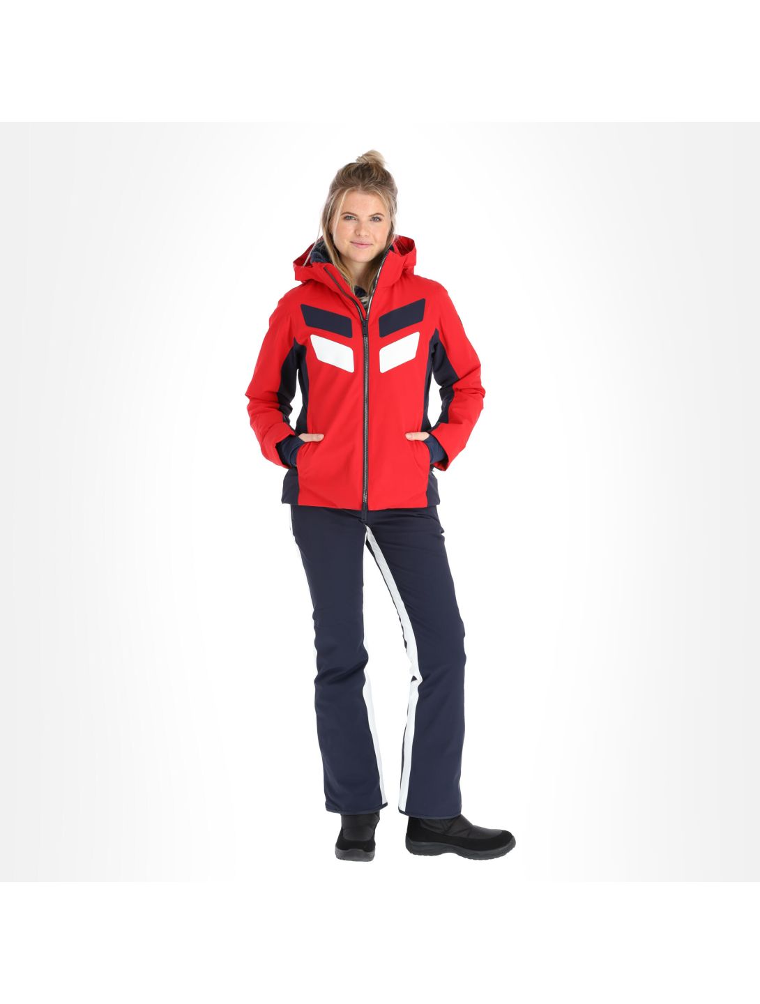 CMP, 30W0786 ski-jas slim fit dames ferrari Rood