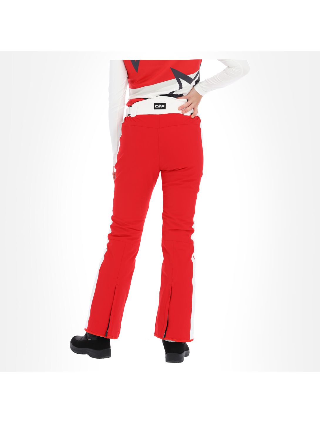 CMP, 30W0806 skibroek slim fit dames ferrari Rood