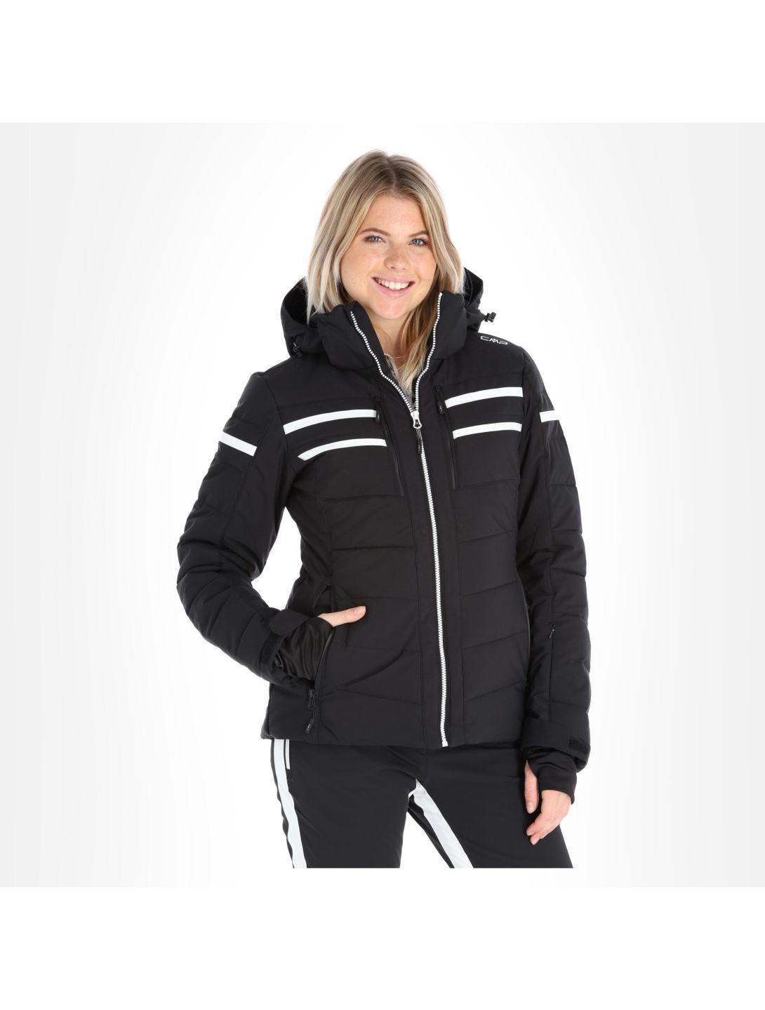 CMP, 30W0816 ski-jas dames Zwart