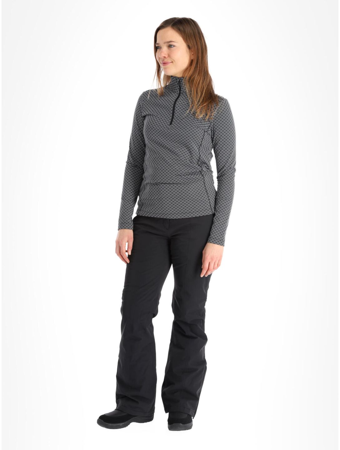 CMP, 31L1026 GA Ski pully dames Zwart 