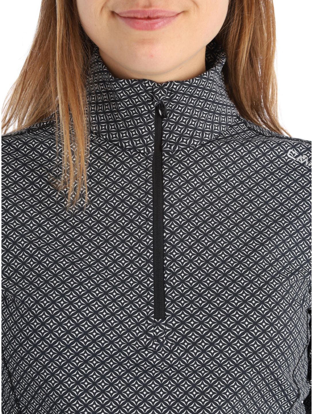 CMP, 31L1026 GA Ski pully dames Zwart 