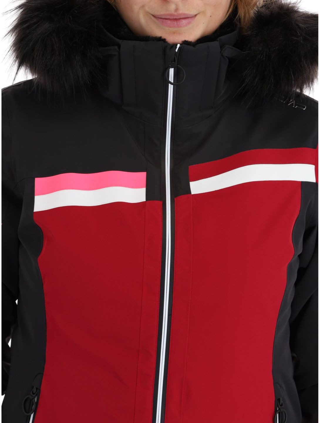 CMP, 33W0296F ski-jas dames Anemone paars, zwart 